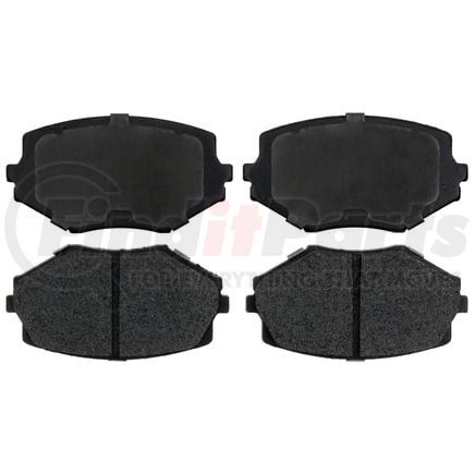 Brake Pro BKP635C Disc Brake Pad Set Brake Parts Inc Brake Pro OEQF Ceramic Disc Brake Pad Set