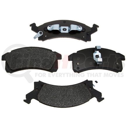 VXD506MH by VORTEX - Brake Parts Inc Vortex Metallic Disc Brake Pad Set