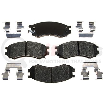 VXD507MH by VORTEX - Brake Parts Inc Vortex Metallic Disc Brake Pad Set