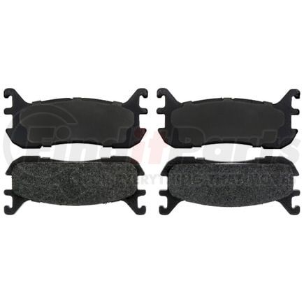 Brake Pro BKP636C Disc Brake Pad Set Brake Parts Inc Brake Pro OEQF Ceramic Disc Brake Pad Set