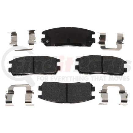 VXD580ACH by VORTEX - Brake Parts Inc Vortex Ceramic Disc Brake Pad Set