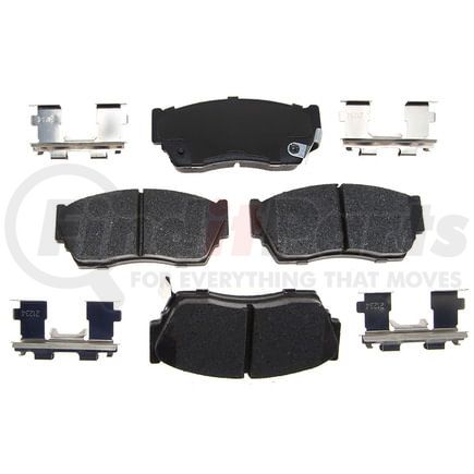 VXD510MH by VORTEX - Brake Parts Inc Vortex Metallic Disc Brake Pad Set