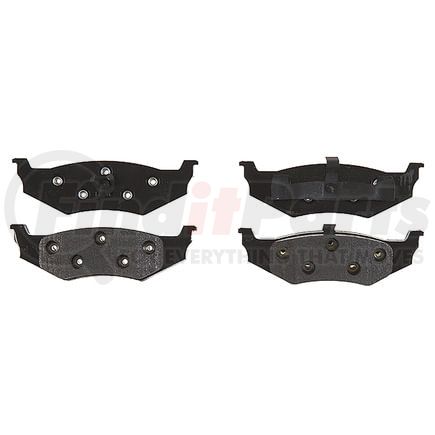 BKP641M by BRAKE PRO - Brake Parts Inc Brake Pro OEQF Metallic Disc Brake Pad Set