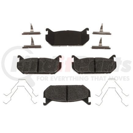VXD584CH by VORTEX - Brake Parts Inc Vortex Ceramic Disc Brake Pad Set