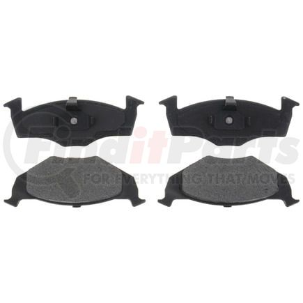 BKP694M by BRAKE PRO - Brake Parts Inc Brake Pro OEQF Metallic Disc Brake Pad Set