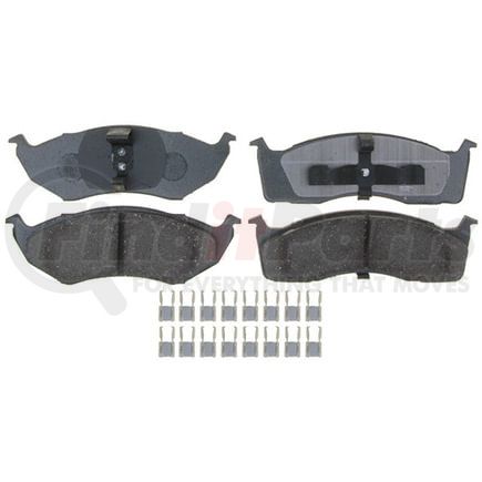 VXD591MH by VORTEX - Brake Parts Inc Vortex Metallic Disc Brake Pad Set