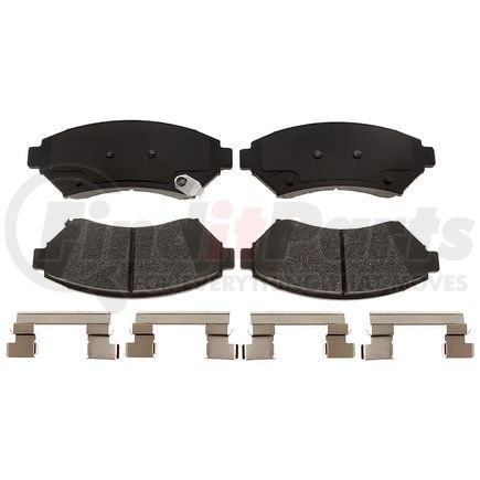 BKP699MH by BRAKE PRO - Brake Parts Inc Brake Pro OEQF Metallic Disc Brake Pad Set