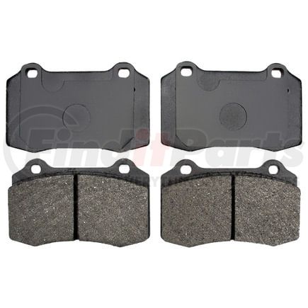 VXD592AM by VORTEX - Brake Parts Inc Vortex Metallic Disc Brake Pad Set
