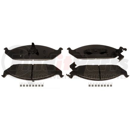 BKP650MH by BRAKE PRO - Brake Parts Inc Brake Pro OEQF Metallic Disc Brake Pad Set