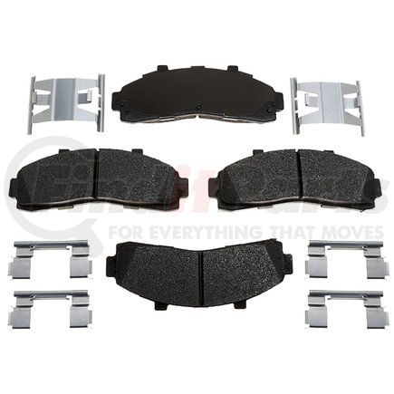 BKP652MH by BRAKE PRO - Brake Parts Inc Brake Pro OEQF Metallic Disc Brake Pad Set