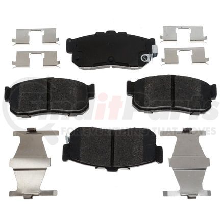 VXD540CH by VORTEX - Brake Parts Inc Vortex Ceramic Disc Brake Pad Set
