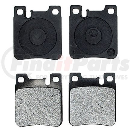VXD603MH by VORTEX - Brake Parts Inc Vortex Metallic Disc Brake Pad Set