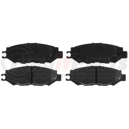 Brake Pro BKP613CH Disc Brake Pad Set Brake Parts Inc Brake Pro OEQF Ceramic Disc Brake Pad Set