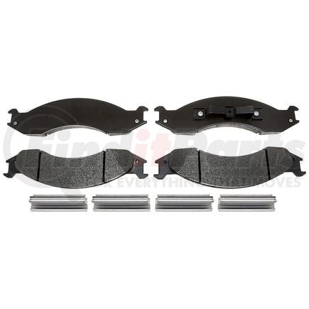 VXD557MH by VORTEX - Brake Parts Inc Vortex Metallic Disc Brake Pad Set