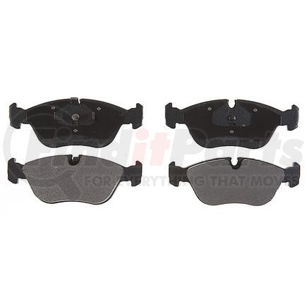 BKP618MH by BRAKE PRO - Brake Parts Inc Brake Pro OEQF Metallic Disc Brake Pad Set