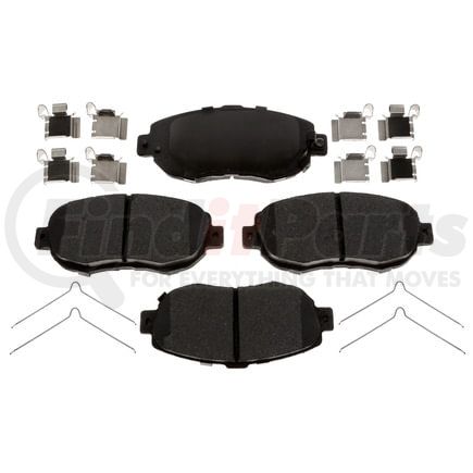 BKP619CH by BRAKE PRO - Brake Parts Inc Brake Pro OEQF Ceramic Disc Brake Pad Set