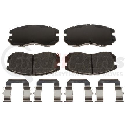 VXD563CH by VORTEX - Brake Parts Inc Vortex Ceramic Disc Brake Pad Set
