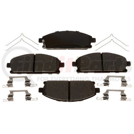 VXD691MH by VORTEX - Brake Parts Inc Vortex Metallic Disc Brake Pad Set
