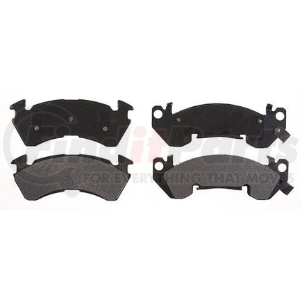 VXD614M by VORTEX - Brake Parts Inc Vortex Metallic Disc Brake Pad Set
