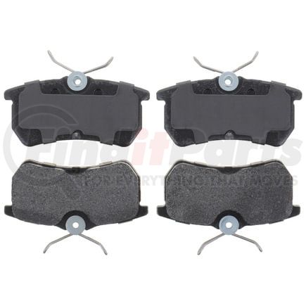 BKP886M by BRAKE PRO - Brake Parts Inc Brake Pro OEQF Metallic Disc Brake Pad Set