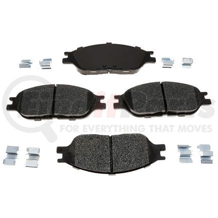 Brake Pro BKP803CH Disc Brake Pad Set Brake Parts Inc Brake Pro OEQF Ceramic Disc Brake Pad Set