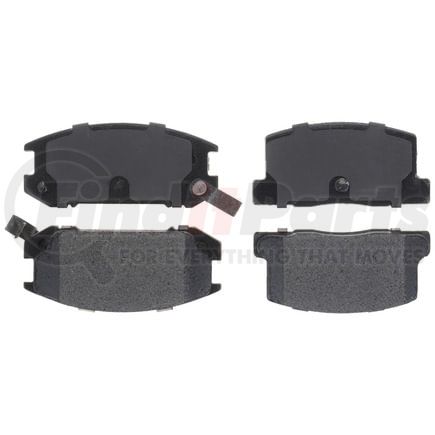 VXD657C by VORTEX - Brake Parts Inc Vortex Ceramic Disc Brake Pad Set