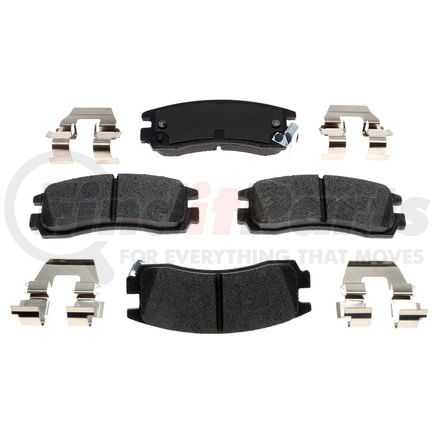 VXD698MH by VORTEX - Brake Parts Inc Vortex Metallic Disc Brake Pad Set