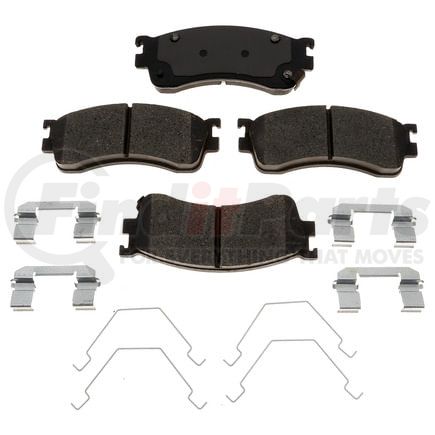 BKP893MH by BRAKE PRO - Brake Parts Inc Brake Pro OEQF Metallic Disc Brake Pad Set