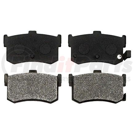 VXD342MH by VORTEX - Brake Parts Inc Vortex Metallic Disc Brake Pad Set