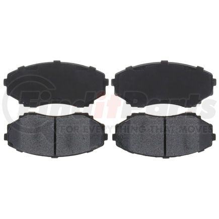 BKP551C by BRAKE PRO - Brake Parts Inc Brake Pro OEQF Ceramic Disc Brake Pad Set
