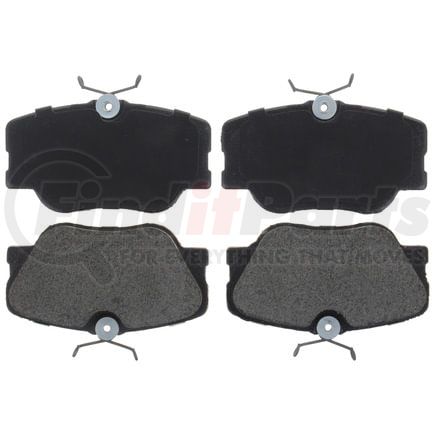 BKP423M by BRAKE PRO - Brake Parts Inc Brake Pro OEQF Metallic Disc Brake Pad Set