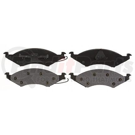 VXD421MH by VORTEX - Brake Parts Inc Vortex Metallic Disc Brake Pad Set