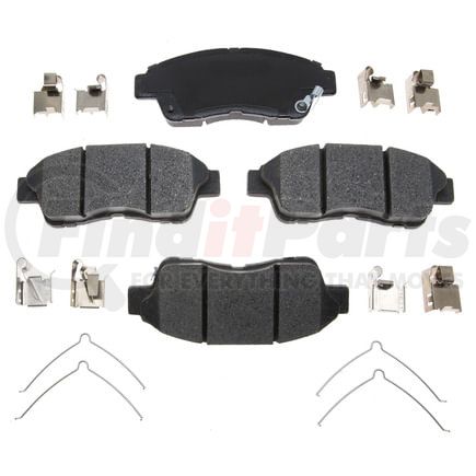 BKP562CH by BRAKE PRO - Brake Parts Inc Brake Pro OEQF Ceramic Disc Brake Pad Set