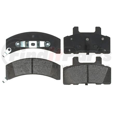 VXD368M by VORTEX - Brake Parts Inc Vortex Metallic Disc Brake Pad Set