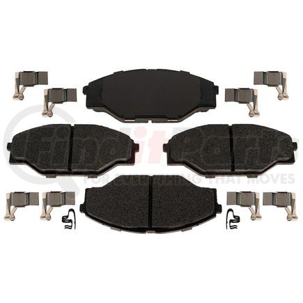 Vortex VXD434MH Disc Brake Pad Set Brake Parts Inc Vortex Metallic Disc Brake Pad Set