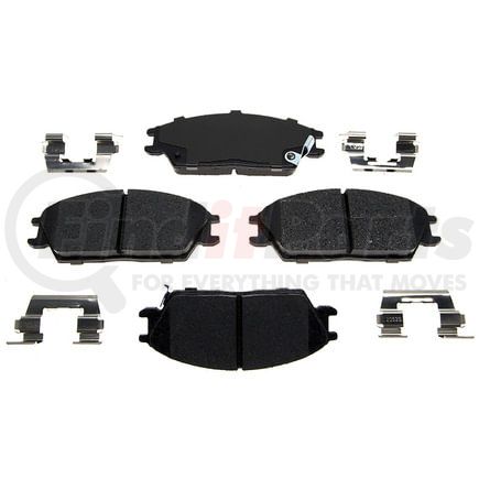 VXD440CH by VORTEX - Brake Parts Inc Vortex Ceramic Disc Brake Pad Set
