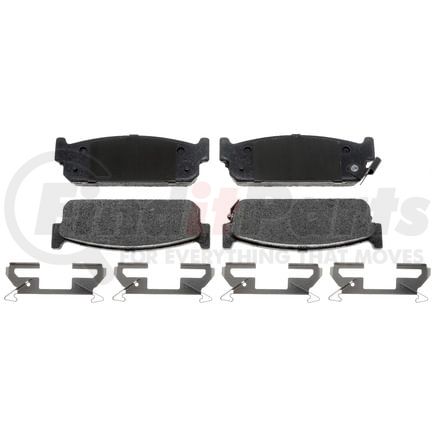 BKP588CH by BRAKE PRO - Brake Parts Inc Brake Pro OEQF Ceramic Disc Brake Pad Set
