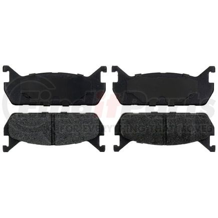 VXD458C by VORTEX - Brake Parts Inc Vortex Ceramic Disc Brake Pad Set