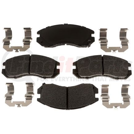 BKP470CH by BRAKE PRO - Brake Parts Inc Brake Pro OEQF Ceramic Disc Brake Pad Set