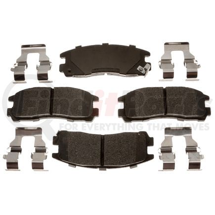 VXD383CH by VORTEX - Brake Parts Inc Vortex Ceramic Disc Brake Pad Set