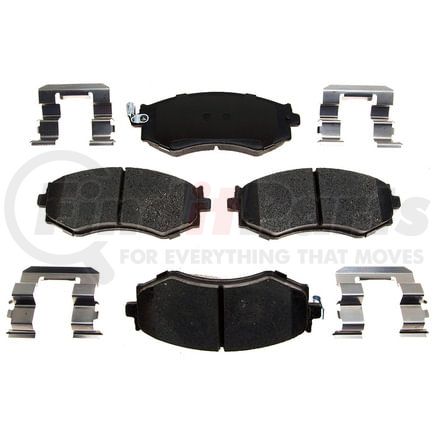 VXD462MH by VORTEX - Brake Parts Inc Vortex Metallic Disc Brake Pad Set