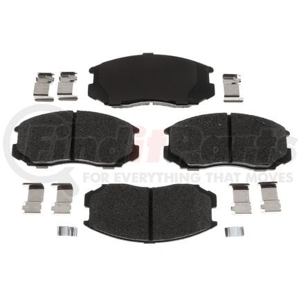 BKP602CH by BRAKE PRO - Brake Parts Inc Brake Pro OEQF Ceramic Disc Brake Pad Set