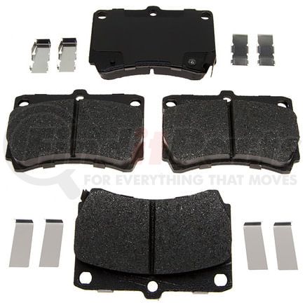 VXD466MH by VORTEX - Brake Parts Inc Vortex Metallic Disc Brake Pad Set