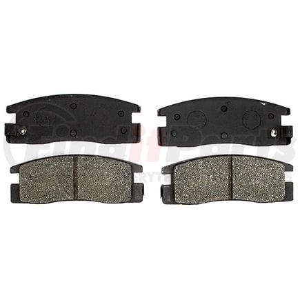 VXD398MH by VORTEX - Brake Parts Inc Vortex Metallic Disc Brake Pad Set