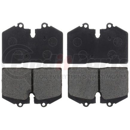 BKP608M by BRAKE PRO - Brake Parts Inc Brake Pro OEQF Metallic Disc Brake Pad Set