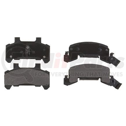VXD289M by VORTEX - Brake Parts Inc Vortex Metallic Disc Brake Pad Set