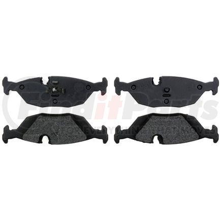 VXD322M by VORTEX - Brake Parts Inc Vortex Metallic Disc Brake Pad Set