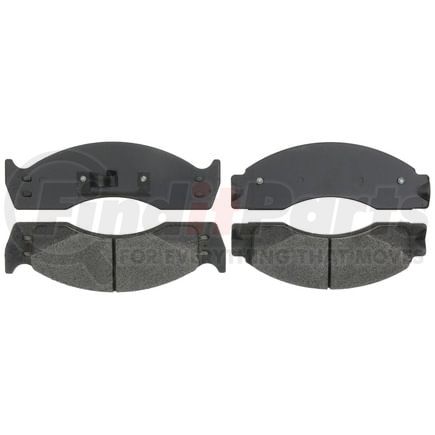 VXD411M by VORTEX - Brake Parts Inc Vortex Metallic Disc Brake Pad Set