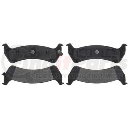 BKP625M by BRAKE PRO - Brake Parts Inc Brake Pro OEQF Metallic Disc Brake Pad Set