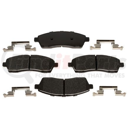VXD757MH by VORTEX - Brake Parts Inc Vortex Metallic Disc Brake Pad Set
